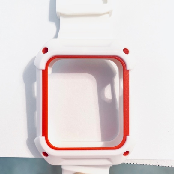 Apple Watch protective bumper case band 42mm white - Picture 3 of 3